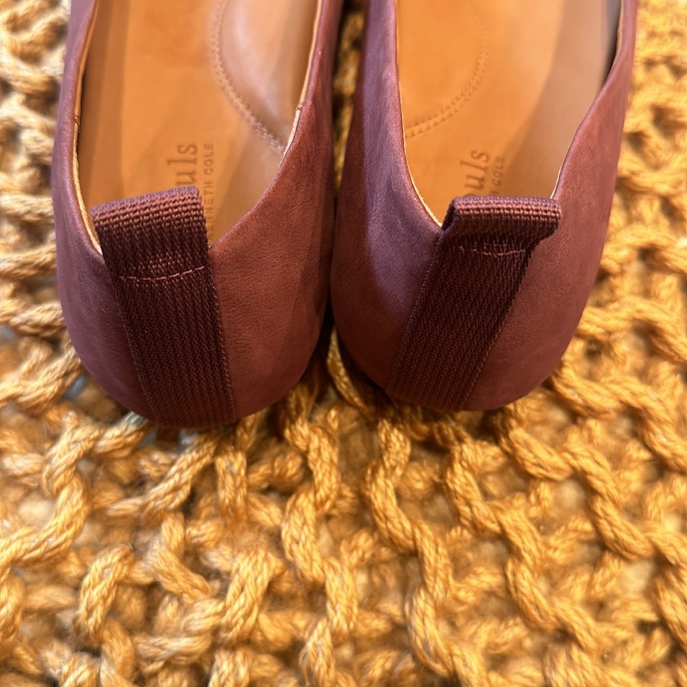 Gentle Souls by Kenneth Cole Brick (Rose) “Dana” Suede Ballet Flats NEW w/o box - Picture 10 of 13